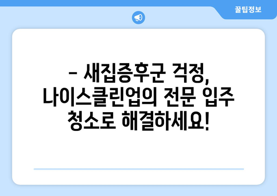 김해 단독주택 입주 청소, 나이스클린업이 책임집니다! | 입주청소, 새집증후군, 꼼꼼한 청소, 전문업체, 김해