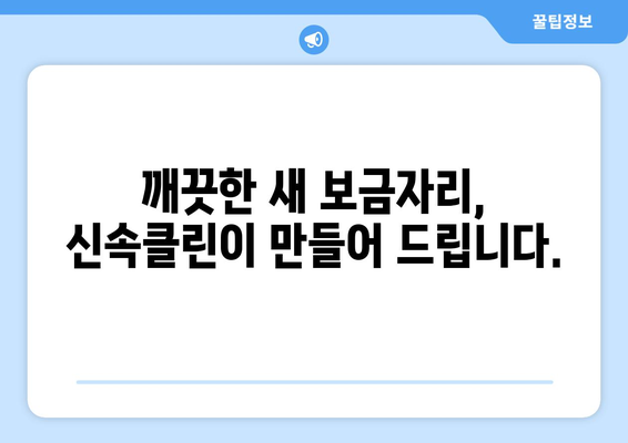 깔끔하고 정확한 입주 이사, 신속클린과 함께 완벽하게! | 이사 청소, 입주 청소, 전문 업체, 신속클린