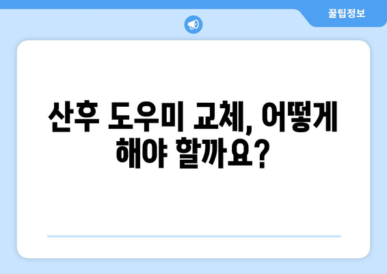 산후 도우미 지원, 신청부터 연장, 교체까지 완벽 가이드 | 정부 지원, 신청 방법, 기간 연장, 교체