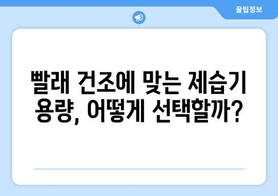 65L 제습기, 빨래 건조에 적합할까? | 제습기 용량, 빨래 건조 시간, 효율적인 사용법